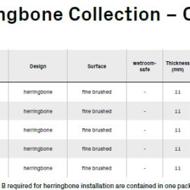 Herringbone Collection OLIO